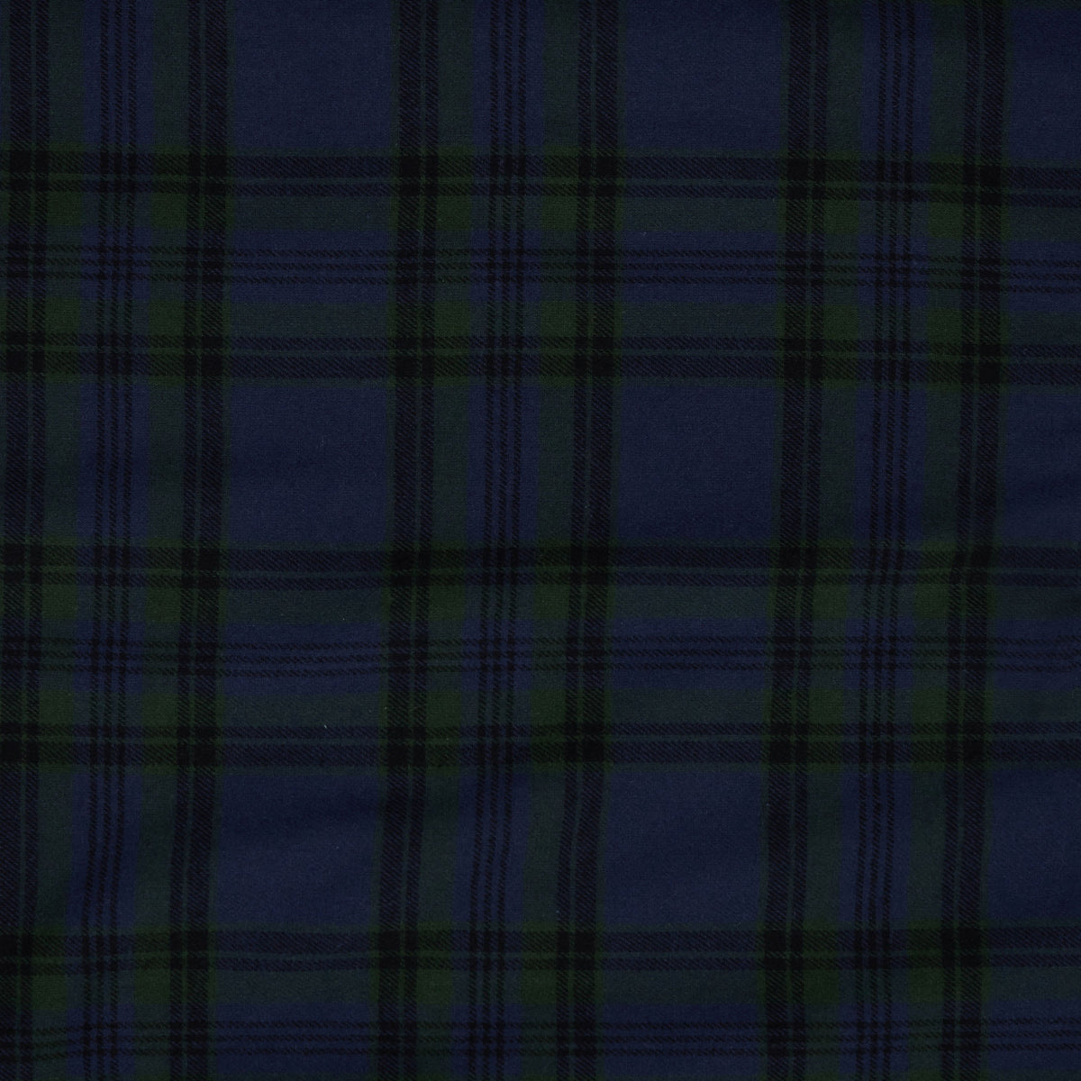 My Texas House Angie Plaid Christmas Tree Skirt, Blue, 52"