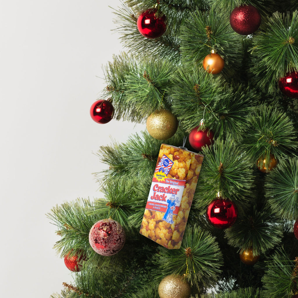 Cracker Jack Box Retro Christmas Tree Ornament