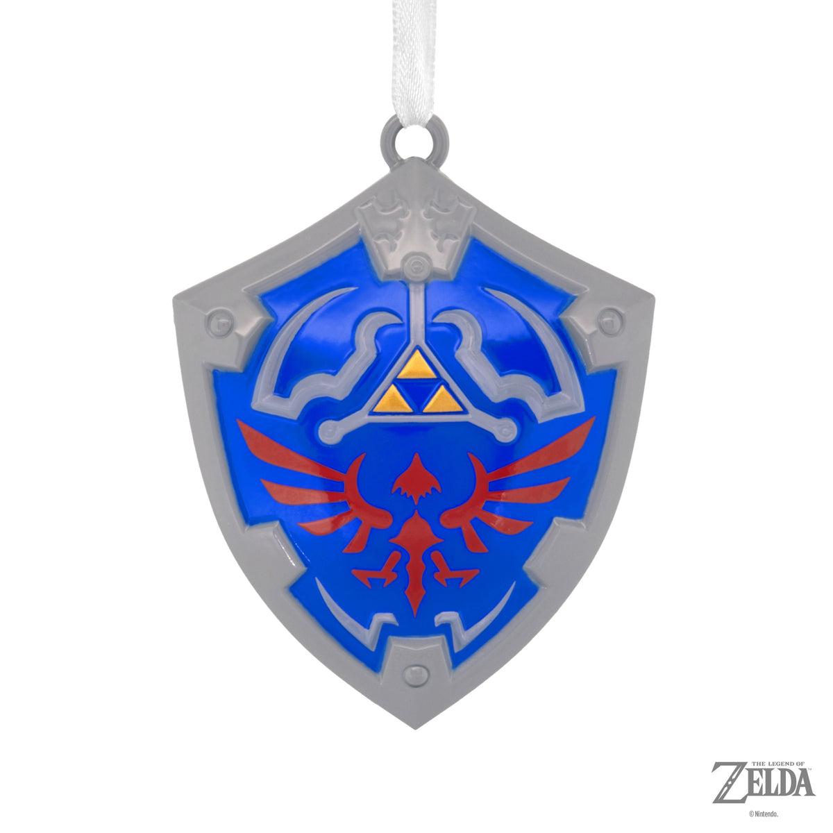 Hallmark Ornament (The Legend of Zelda Hylian Shield, Metal), 1 Count