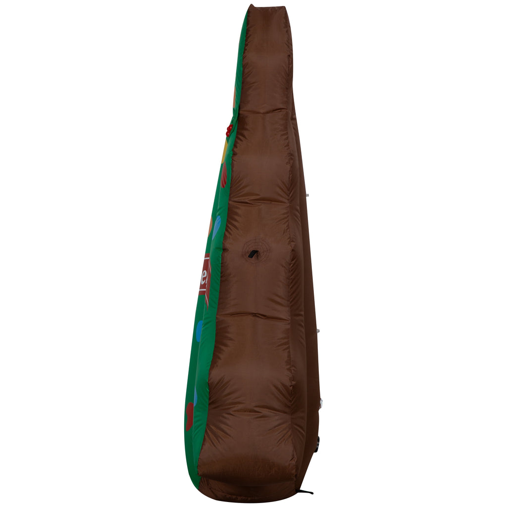 Airblown Christmas Yard Inflatables Light Little Debbie Green Christmas Tree Brownie Mc Kee 4.5 ft