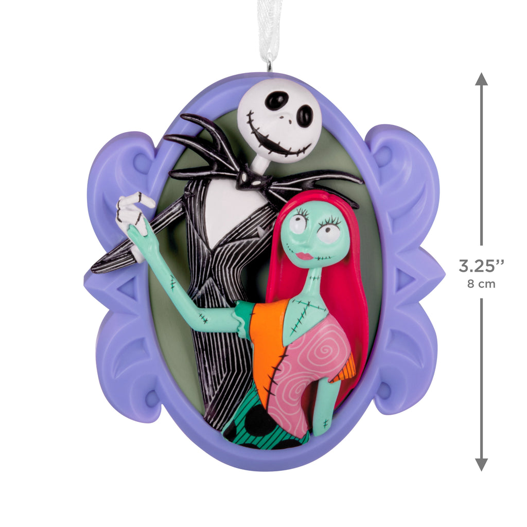 Hallmark Christmas Ornament (Disney Tim Burton's Jack and Sally), 1 Count