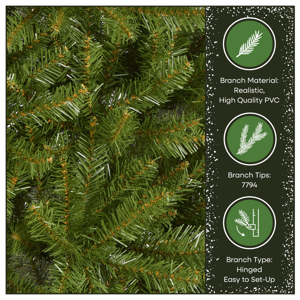 National Tree Company 14 ft. Dunhill Fir® Hinged Tree