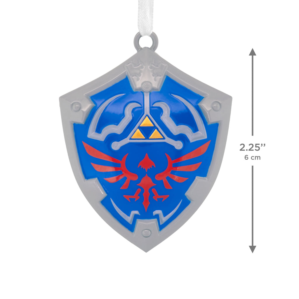 Hallmark Ornament (The Legend of Zelda Hylian Shield, Metal), 1 Count