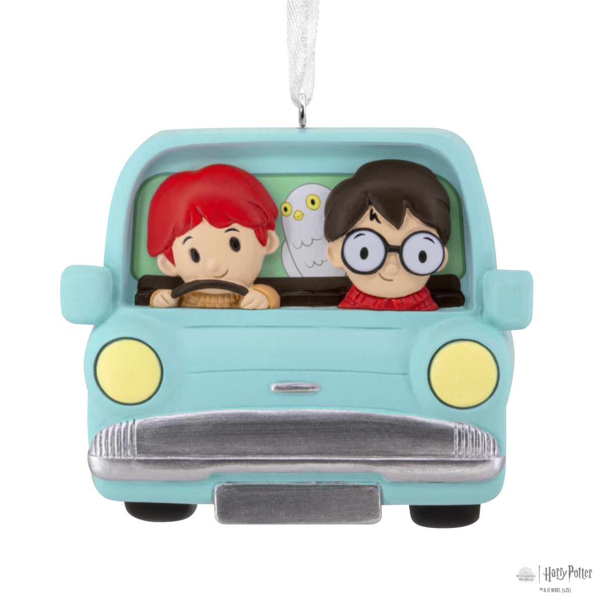 Hallmark Christmas Ornament (Harry Potter and Ron Weasley in Car), 1 Count