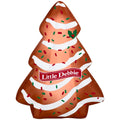 Airblown Christmas Yard Inflatables Light Little Debbie Christmas Tree Cake Chocolate Mc Kee 4.5 ft