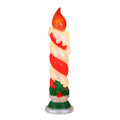 Mr. Christmas 40-Inch Red Blow Mold Candle with LED Light for Indoor and Outdoor Use
