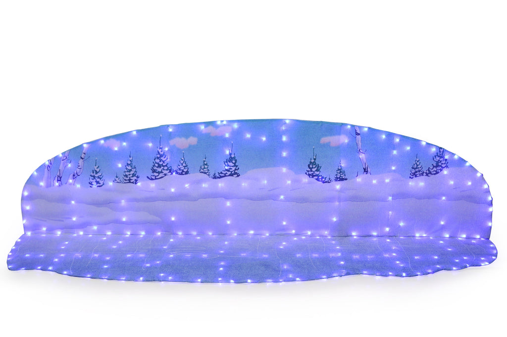 32INCH Skating Sally Peanuts 3D Lighted LED Holiday Charlie Brown Christmas Yard Decor