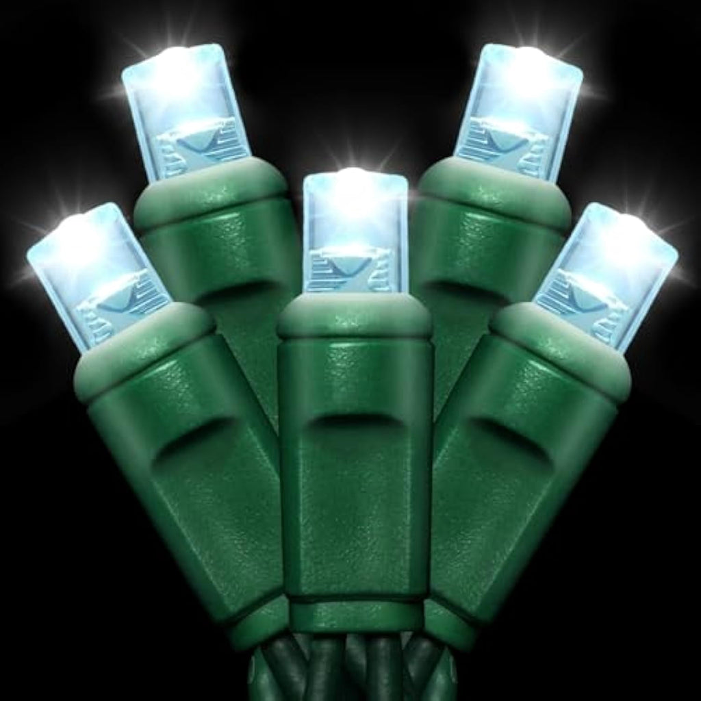 Wick's Outdoor Living LED 5MM Multi-Color Holiday Lights, 50 FT in length, 150 CT, and 6 different color options