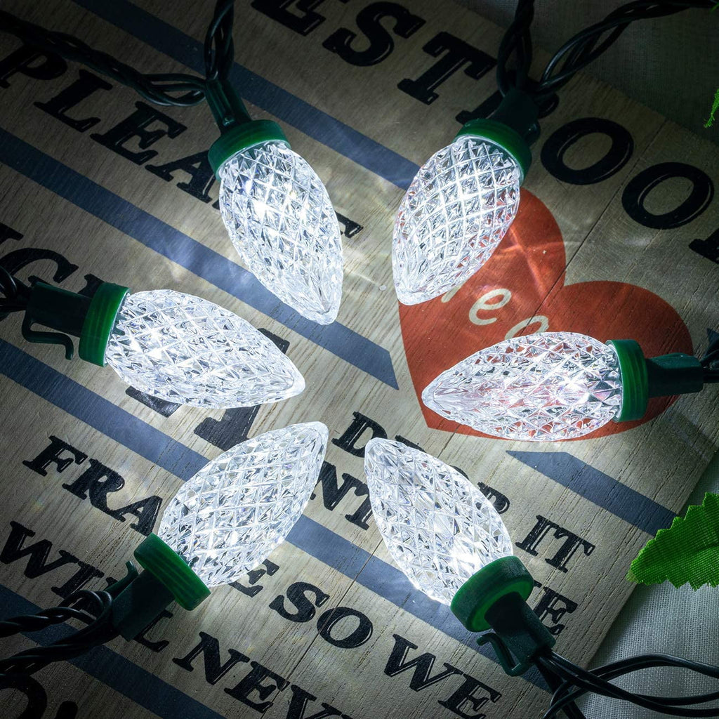 Bibana Indoor/Outdoor 81 ft Corded Electric Waterproof LED Christmas String Light