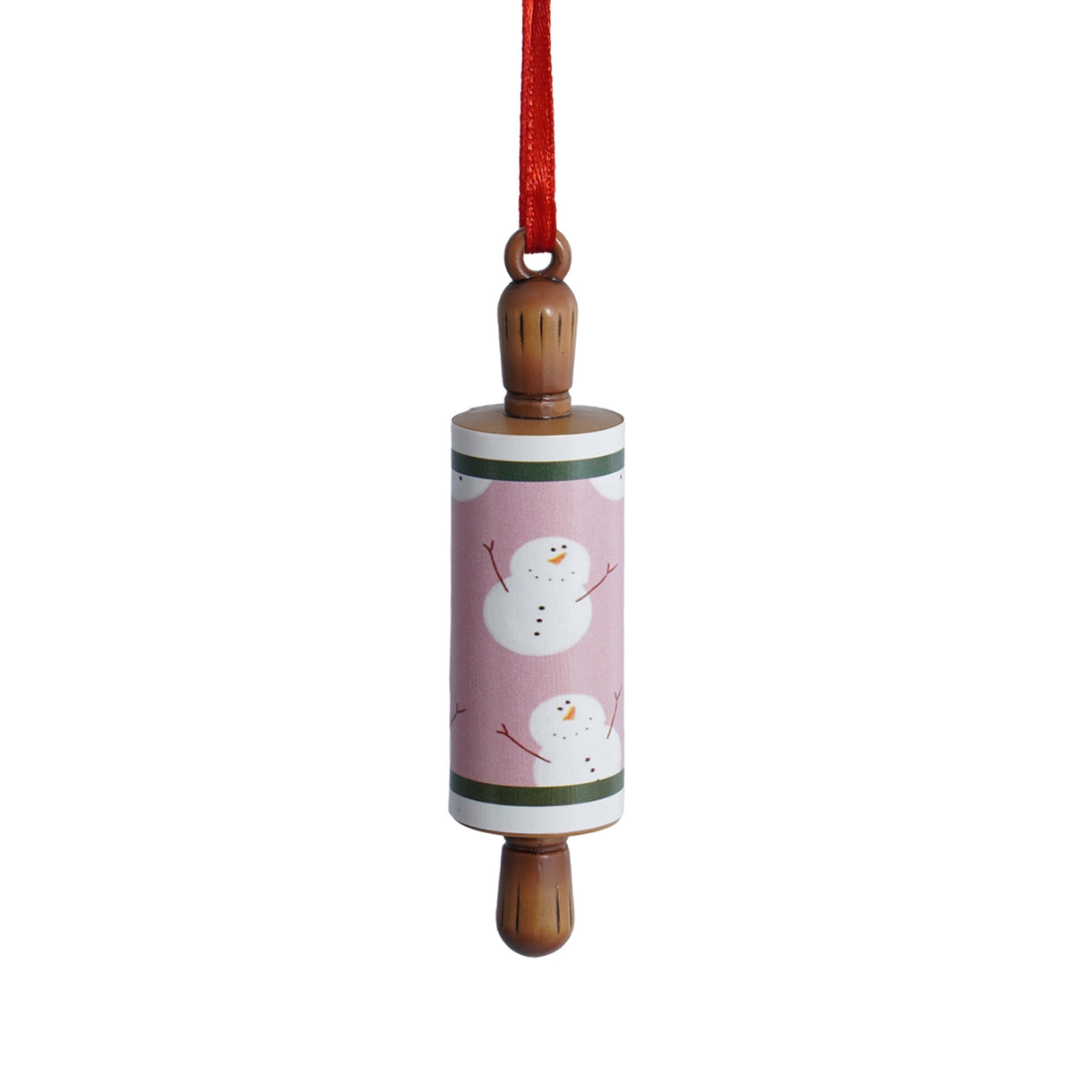 4-Count Multicolor Rolling Pin Mini Christmas Ornaments, 3", by Holiday Time