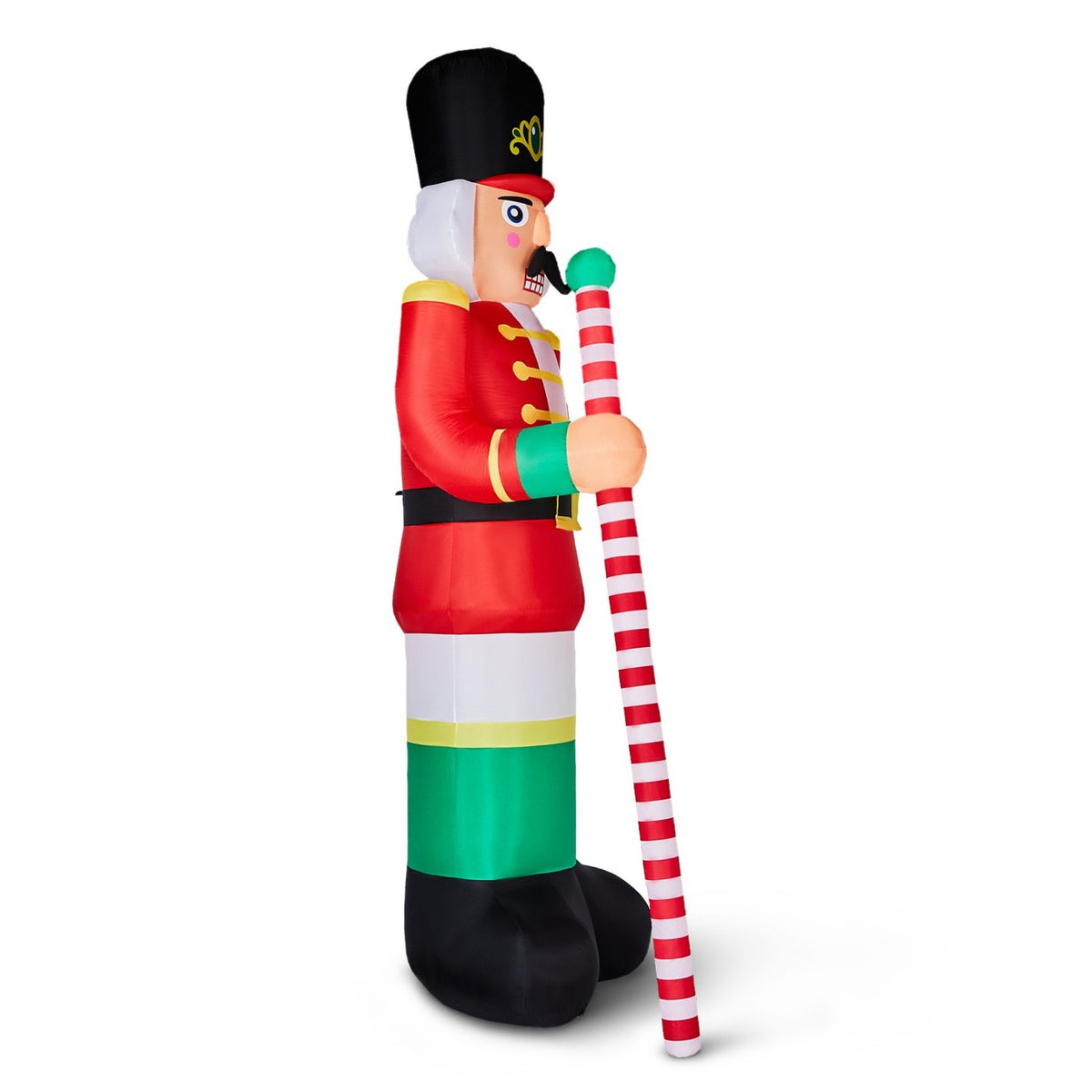 Tcbosik 12 FT Giant Christmas Inflatables Snowman Outdoor Yard Decorations, Blow up Snow Man with Black Hat, Built-in LED Light, Winter Outside Decor for Holiday Party Patio Garden Lawn