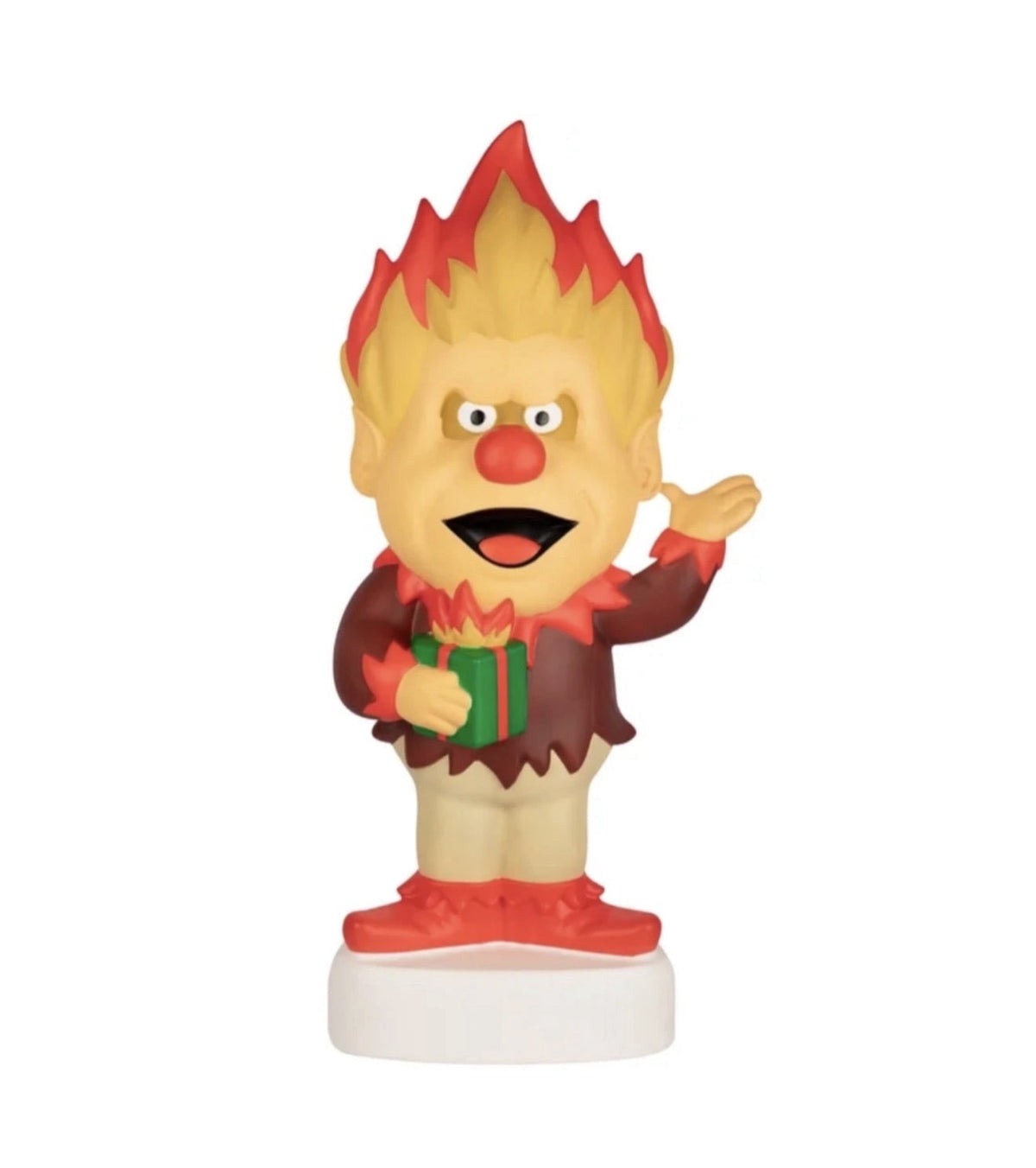 32" Gemmy Heat and Snow Miser LED Lighted Blow Mold Outdoor Christmas Decor