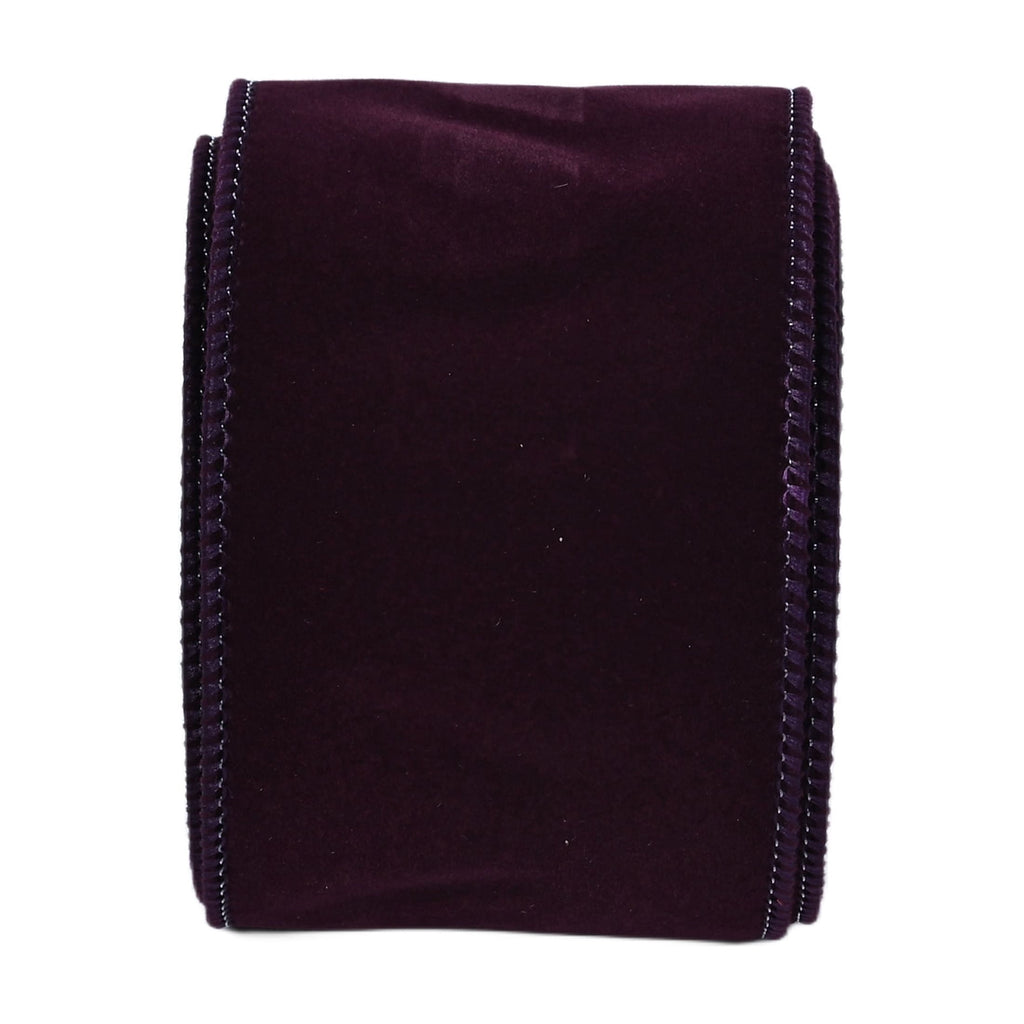 Burgundy Velvet Christmas Ribbon, 2.5" x 25', by Holiday Time