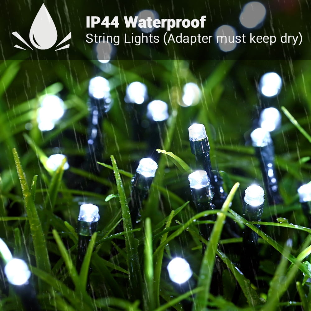 Toodour Orange & Purple Halloween Lights, 82ft 200 LED Plug in Halloween String Lights with 8 Modes, Memory & Timer Function, Connectable Halloween Outdoor Lights for Home, Garden, Halloween Decor