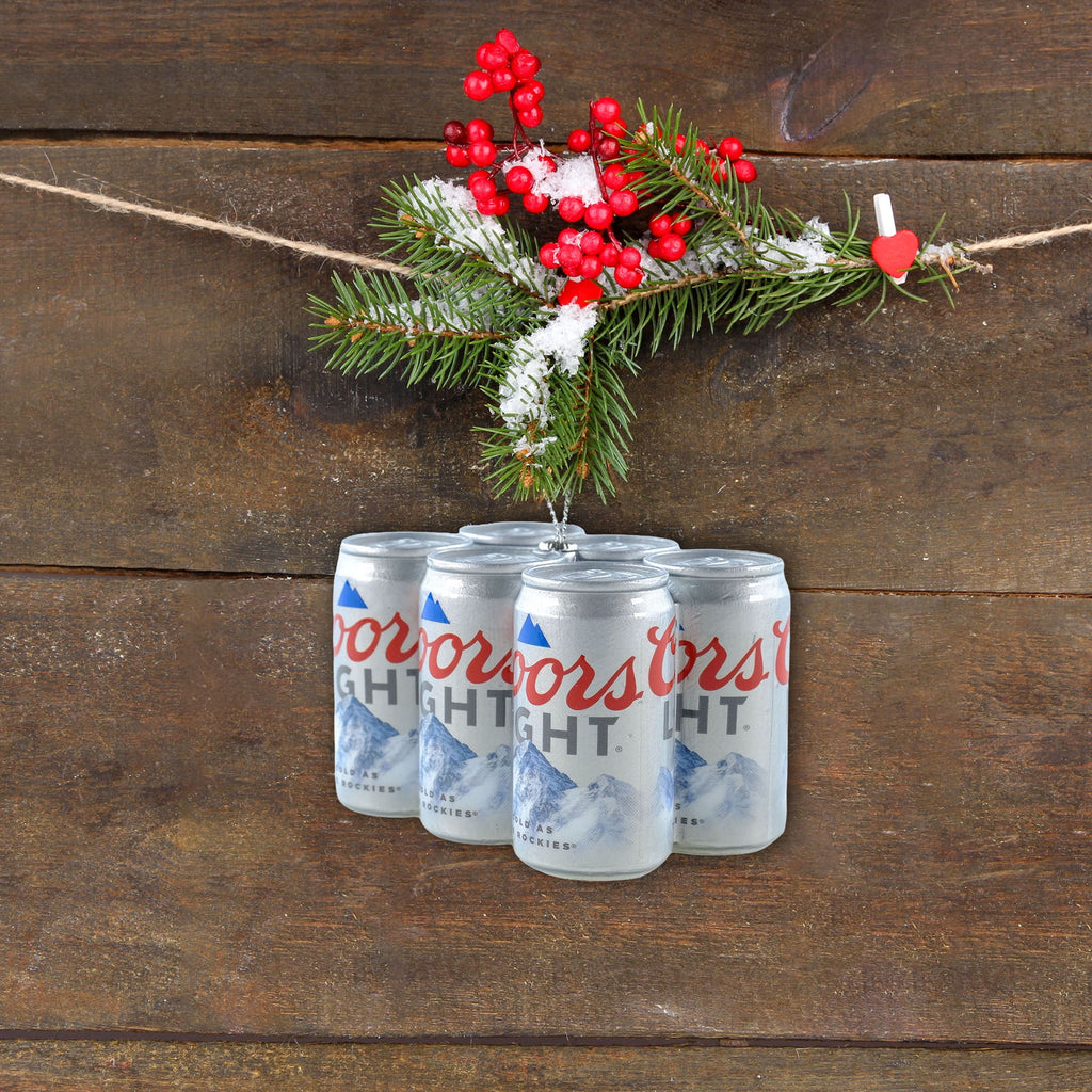 Coors Light Six-Pack Can Christmas Tree Ornament - Limited Edition