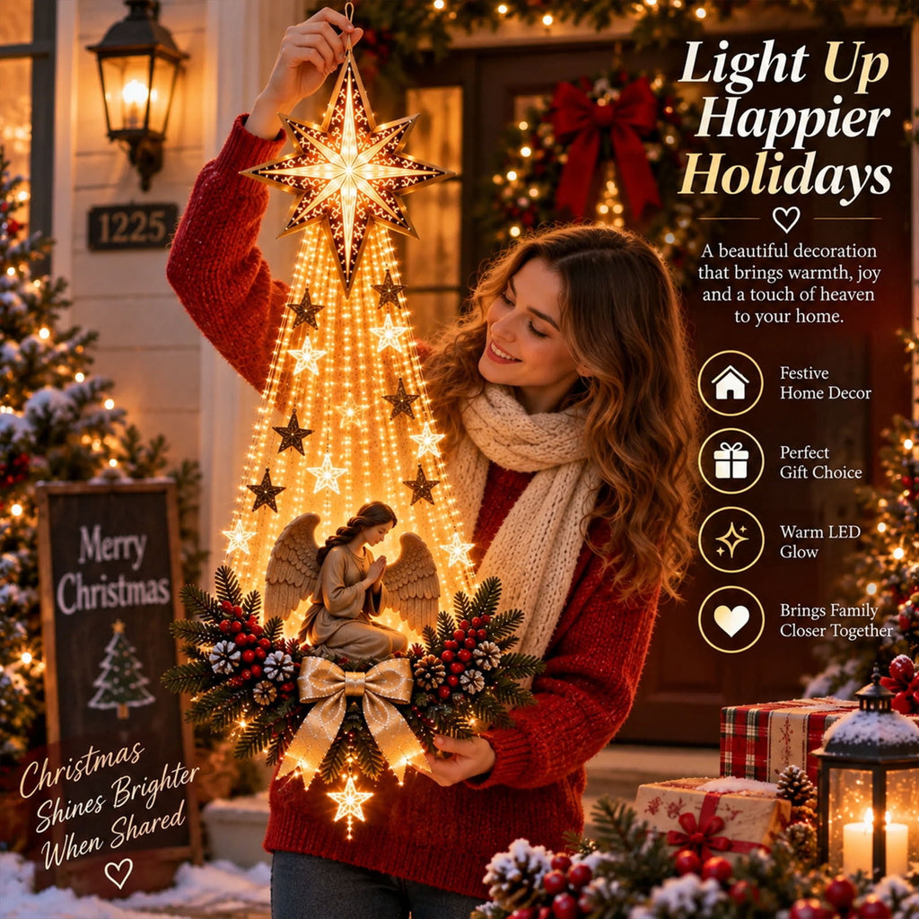 Snowman Magic Fountain, Flowing Snowflake LED Christmas Garden Light,Solar Power and Outdoor Garden Stake for Christmas Yard Decor