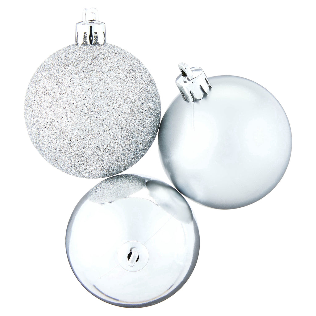 24-Count Red/Green/Gold Ball Shatterproof Christmas Ornaments, 2.8", by Holiday Time