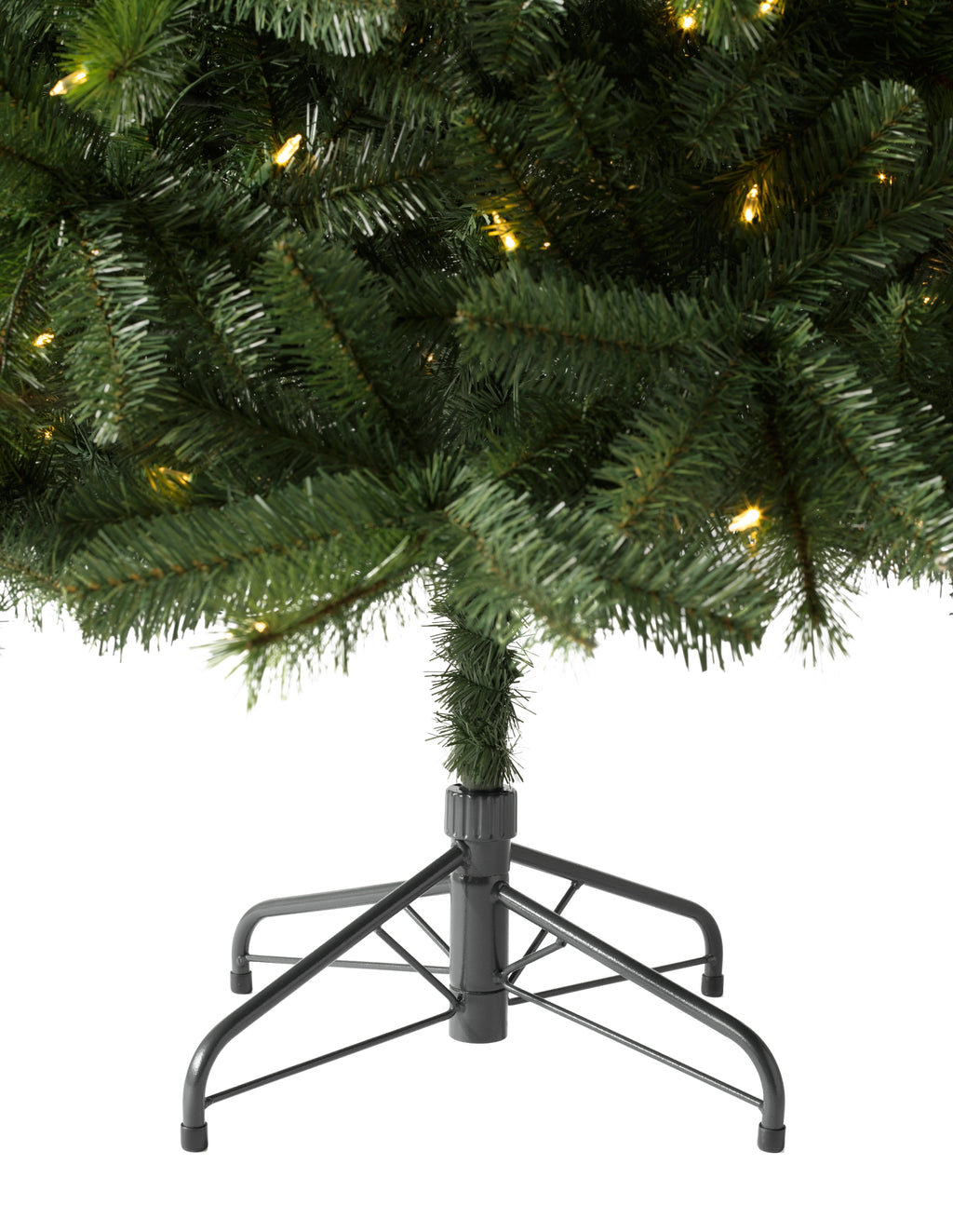 Treetopia Deluxe Heritage Fir 6 ft LED Clear Lights Artificial Christmas Tree
