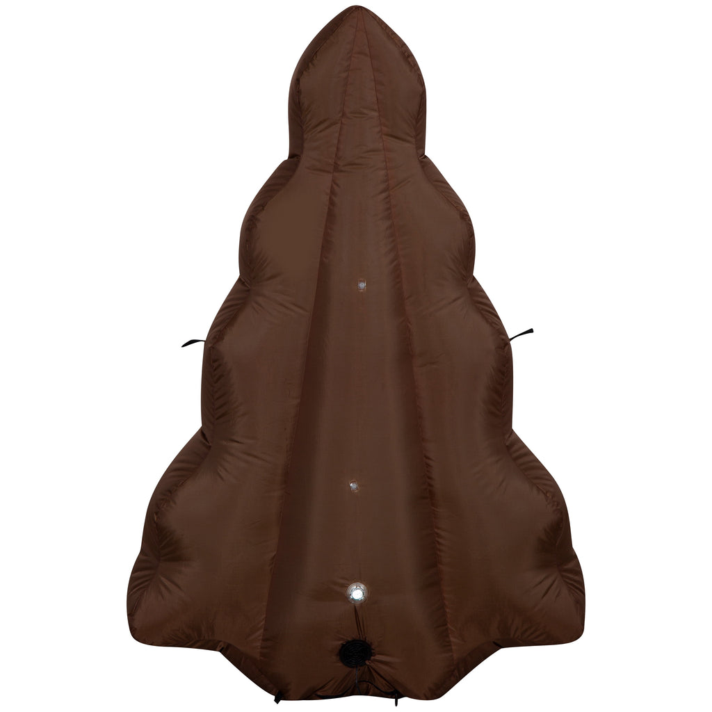 Airblown Christmas Yard Inflatables Light Little Debbie Green Christmas Tree Brownie Mc Kee 4.5 ft