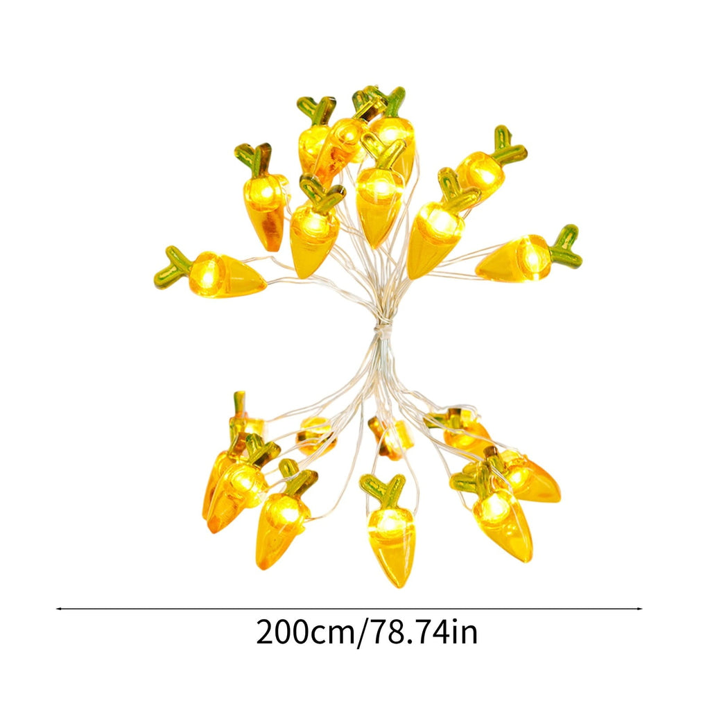 XGFHYJEH Easter Light Bunny String Lights Battery Operated 3M 30LED Fairy String Lights for Easter Decor Indoor Bedroom Patio Spring Theme Party Decor