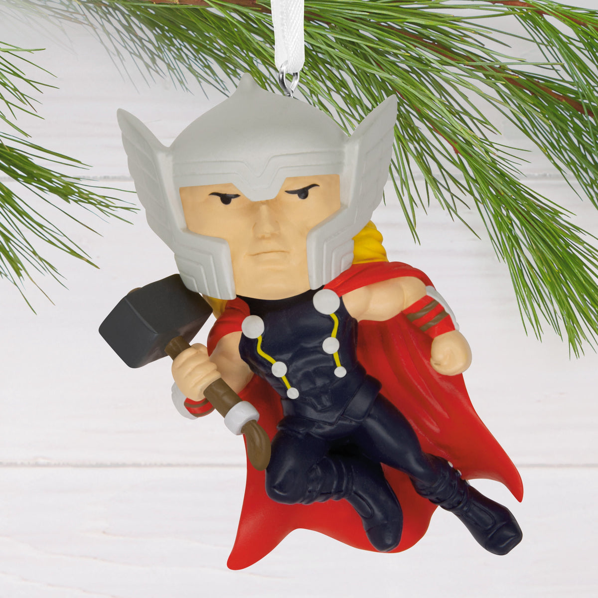 Hallmark Christmas Ornament (Marvel Thor Stylized), 1 Count