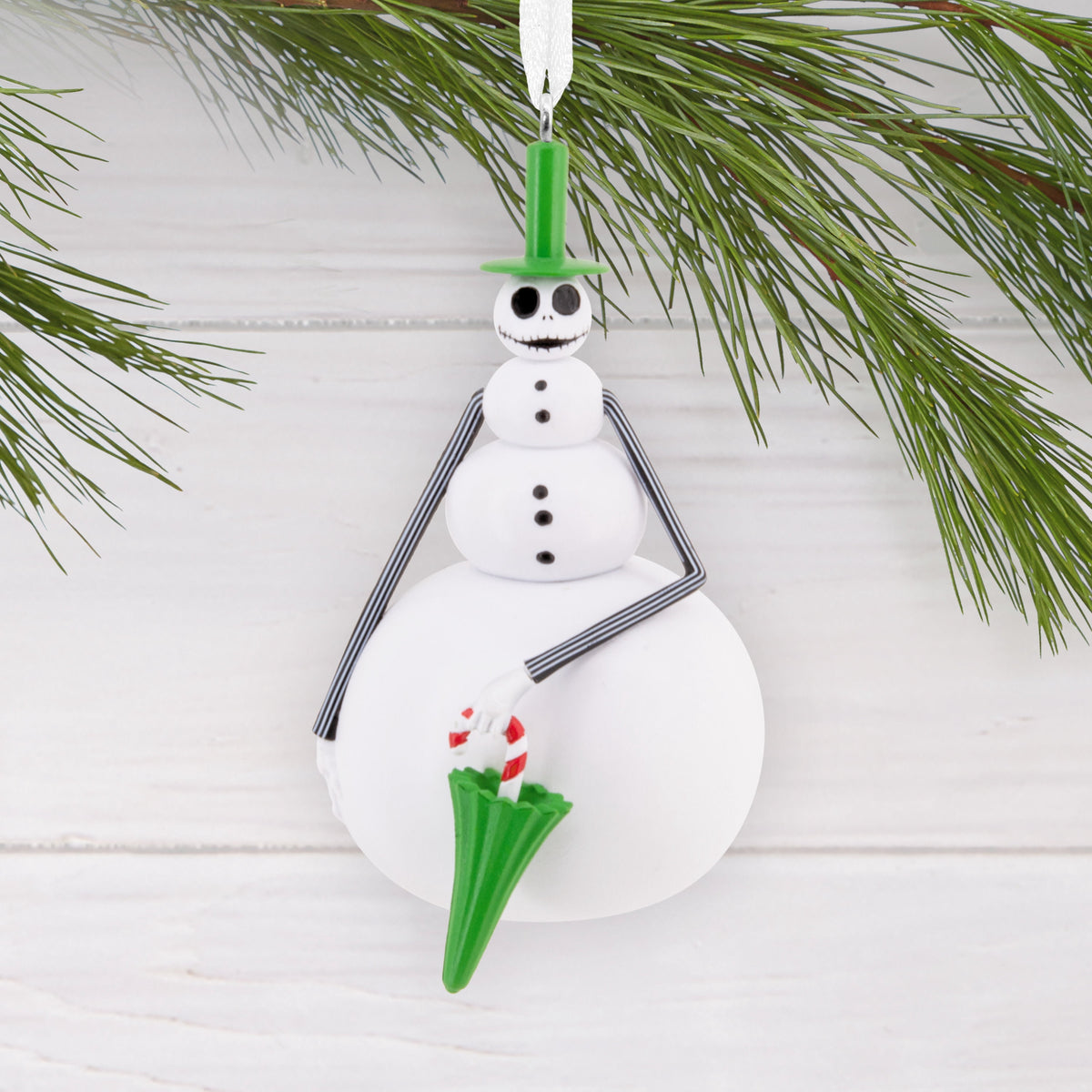 Hallmark Christmas Ornament (Disney Snowman Jack Skellington), 1 Count