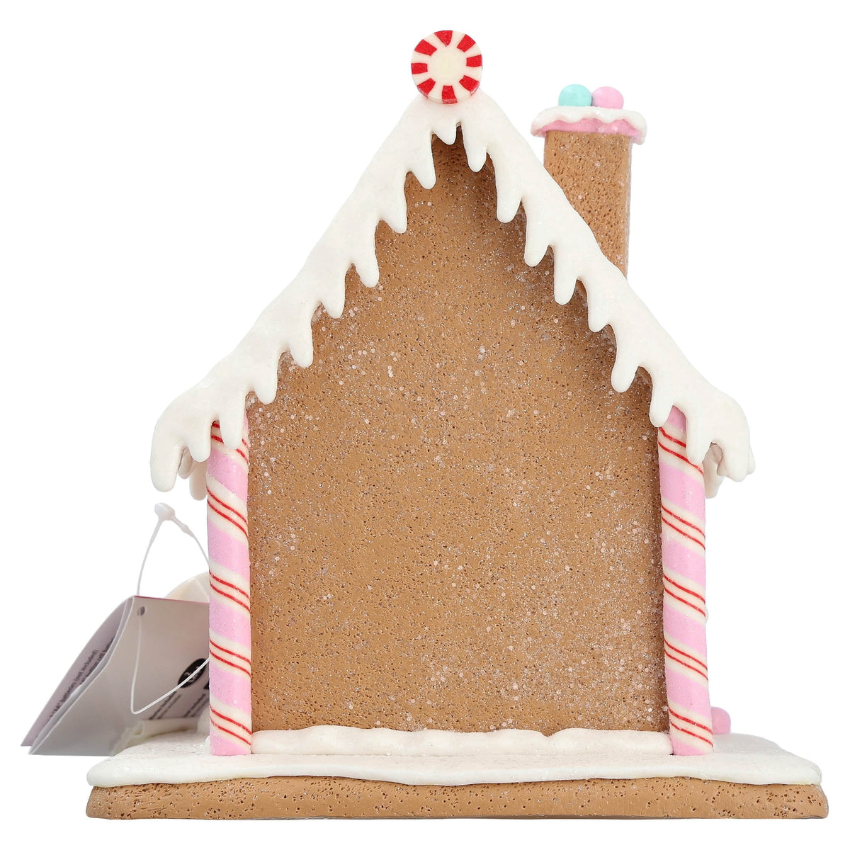 Light-Up Clay Dough Gingerbread Village House Christmas Decoration, Multicolor, 8", by Holiday Time