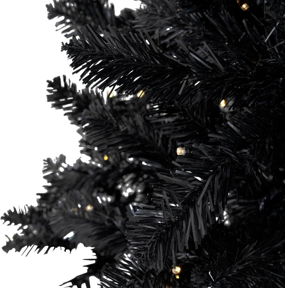 Naomi Home 7.5ft Gold Christmas Tree with Lights, Unique Colored Christmas Tree Prelit with 1412 Branch Tips, 600 Warm Lights and Metal Stand, Aritificial Christmas Tree