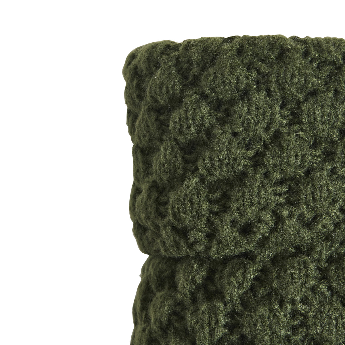 My Texas House Ralph Green Textured Knit Christmas Stockings, 20" x 10" (2 Count)