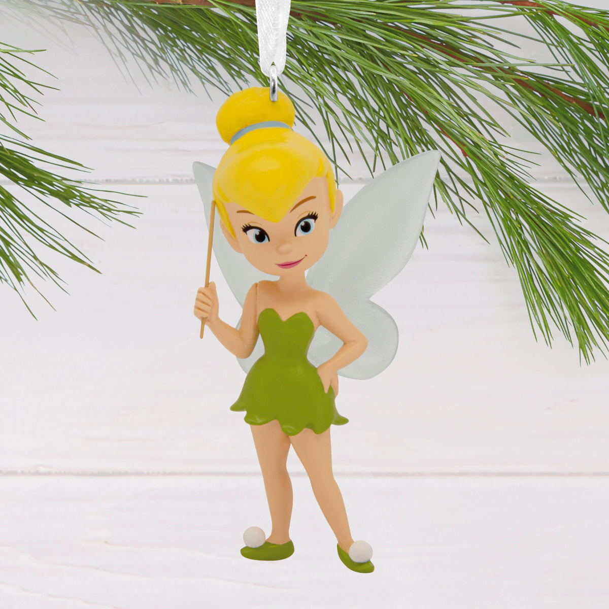 Hallmark Christmas Ornament (Disney Tinker Bell Stylized), 1 Count