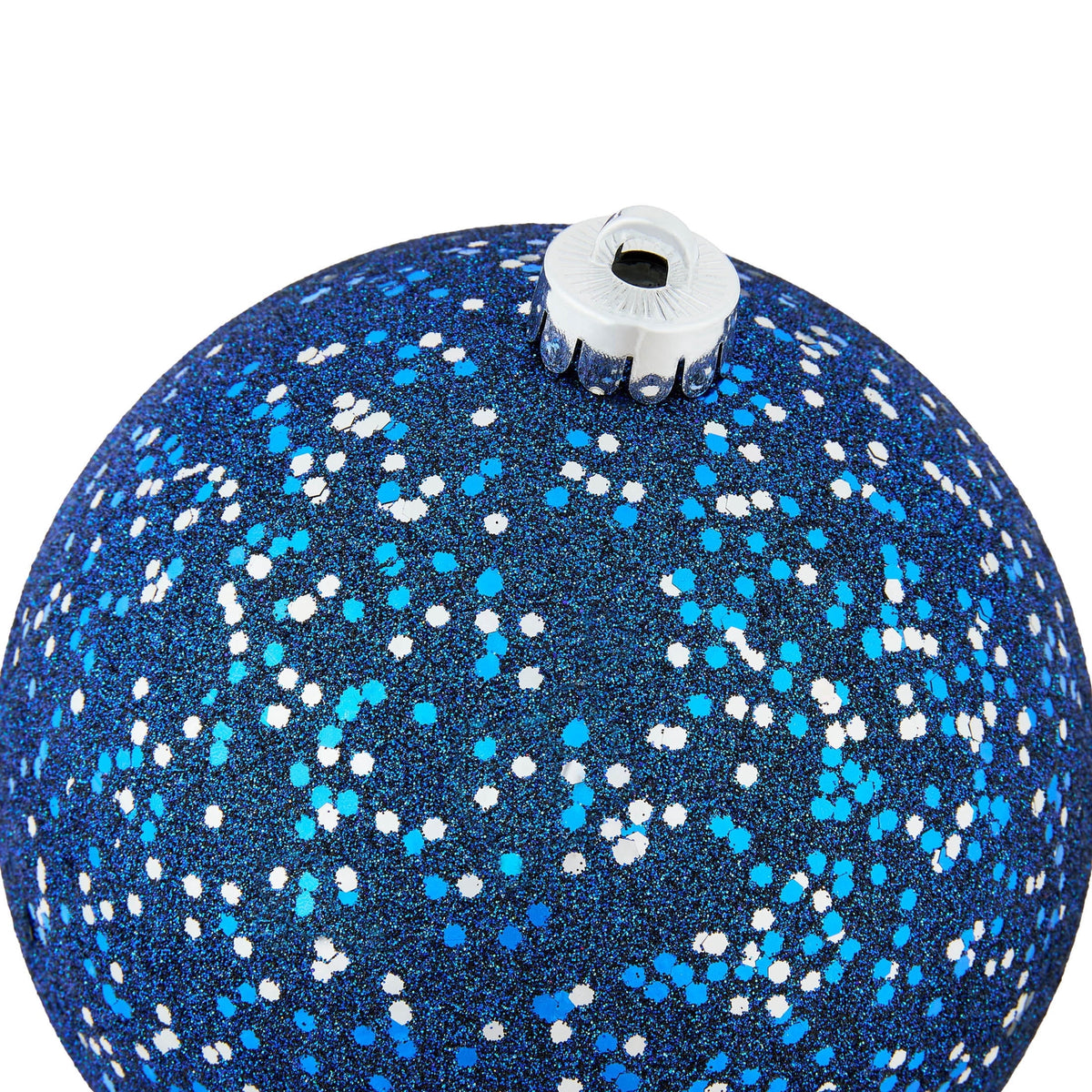 4-Count Champagne and Cream Ball Shatterproof Christmas Ornaments, 6", by Holiday Time