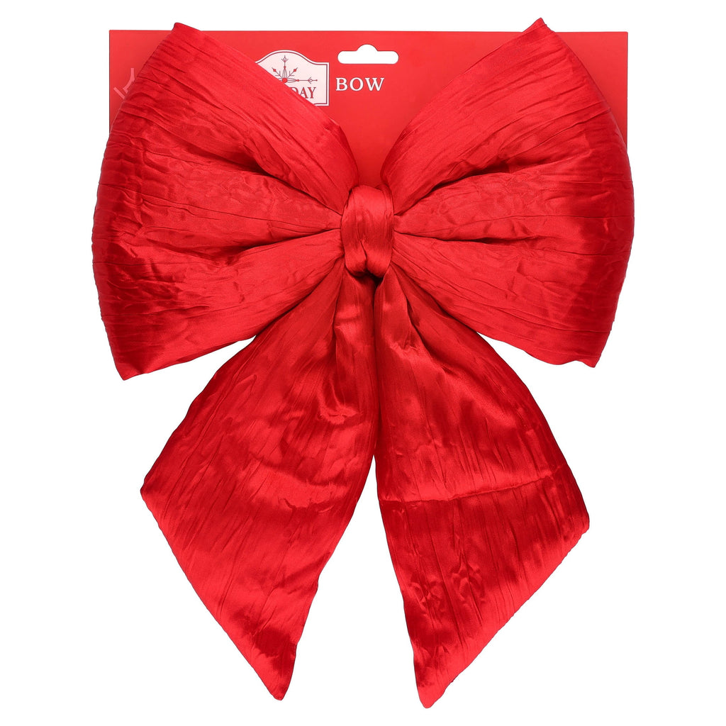 Red Decorative Christmas Bow, 15", by Holiday Time