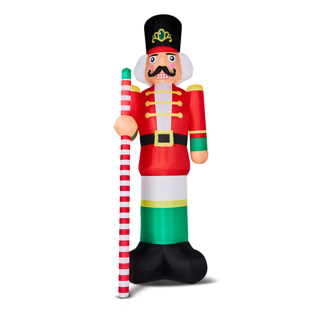 Tcbosik 12 FT Giant Christmas Inflatables Snowman Outdoor Yard Decorations, Blow up Snow Man with Black Hat, Built-in LED Light, Winter Outside Decor for Holiday Party Patio Garden Lawn