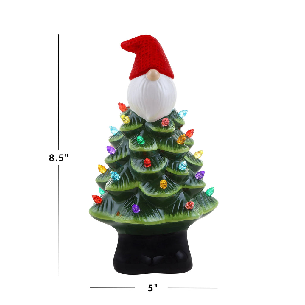 Mr. Christmas 7 in. Nostalgic Ceramic Tree - Rainbow