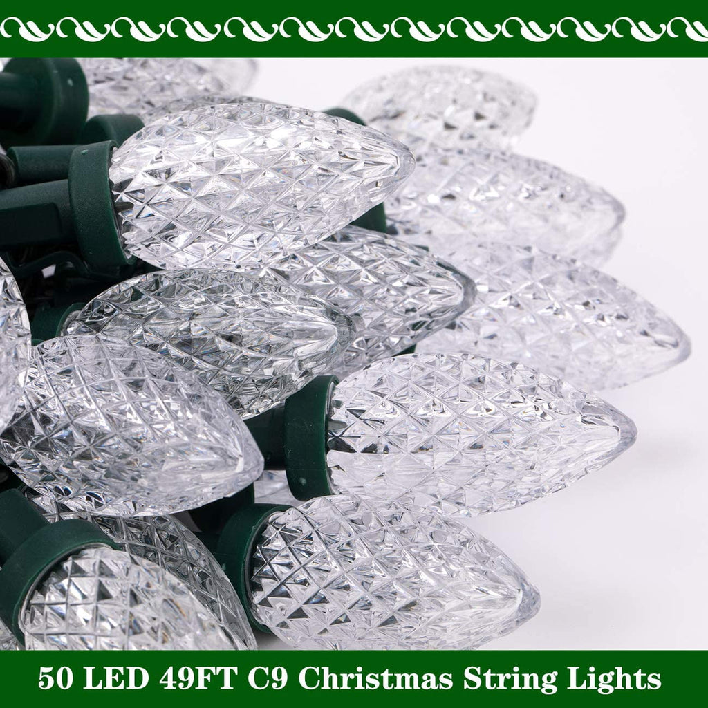 Bibana Indoor/Outdoor 81 ft Corded Electric Waterproof LED Christmas String Light