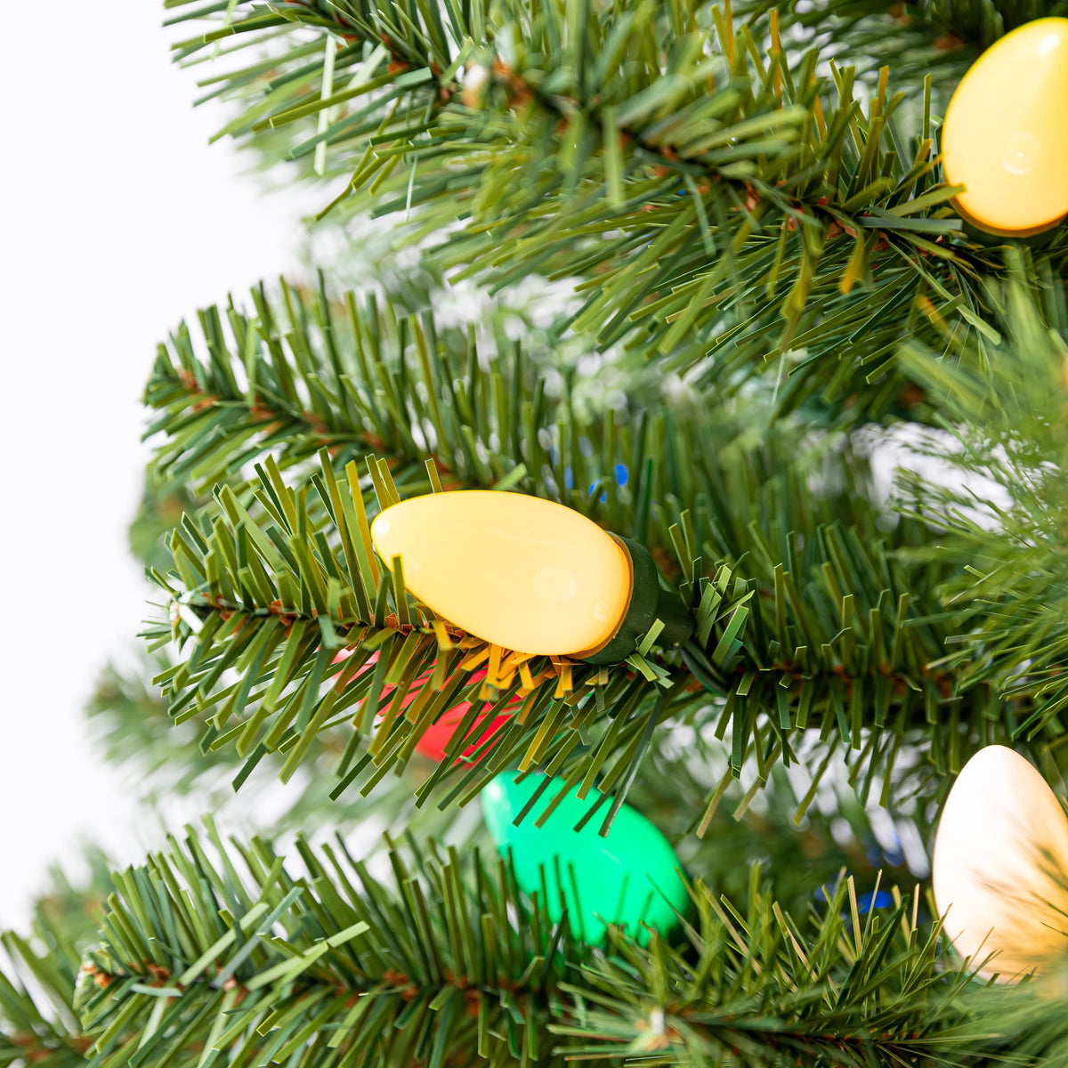 4ft. Pre-Lit Lakewood Spruce Artificial Christmas Tree, Warm White LED Lights by Ashland