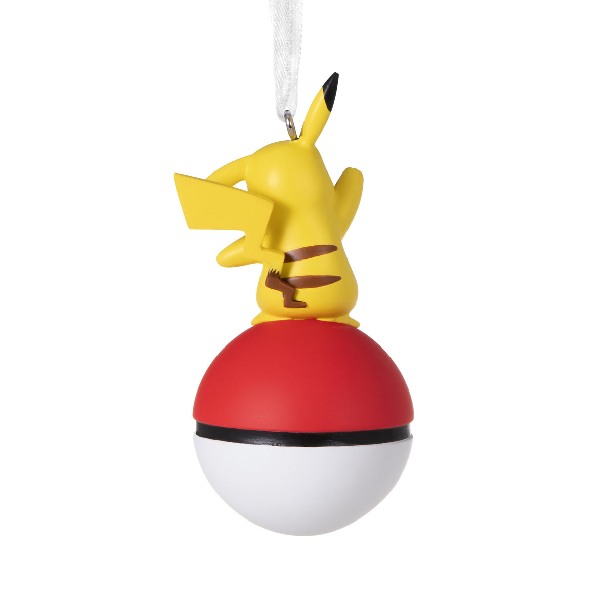 Hallmark Christmas Ornament (Pokémon Pikachu on Poké Ball), 1 Count