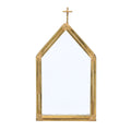 Clear Glass Church Candle Holder, 5", by Holiday Time