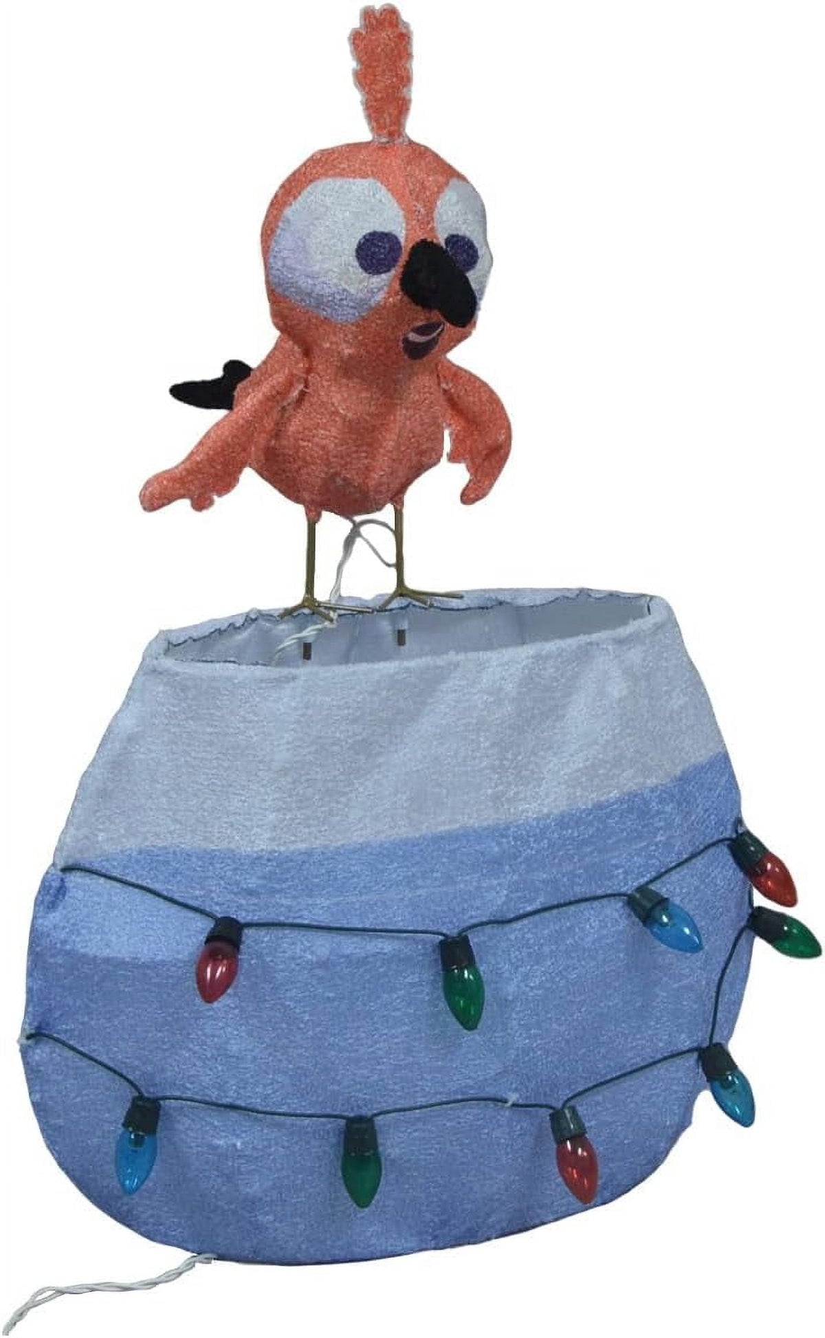 Rudolph Prelit LED Indoor/Outdoor Christmas 3D Yard Decor Sitting Clarice, with 70 White LED Lights 24"