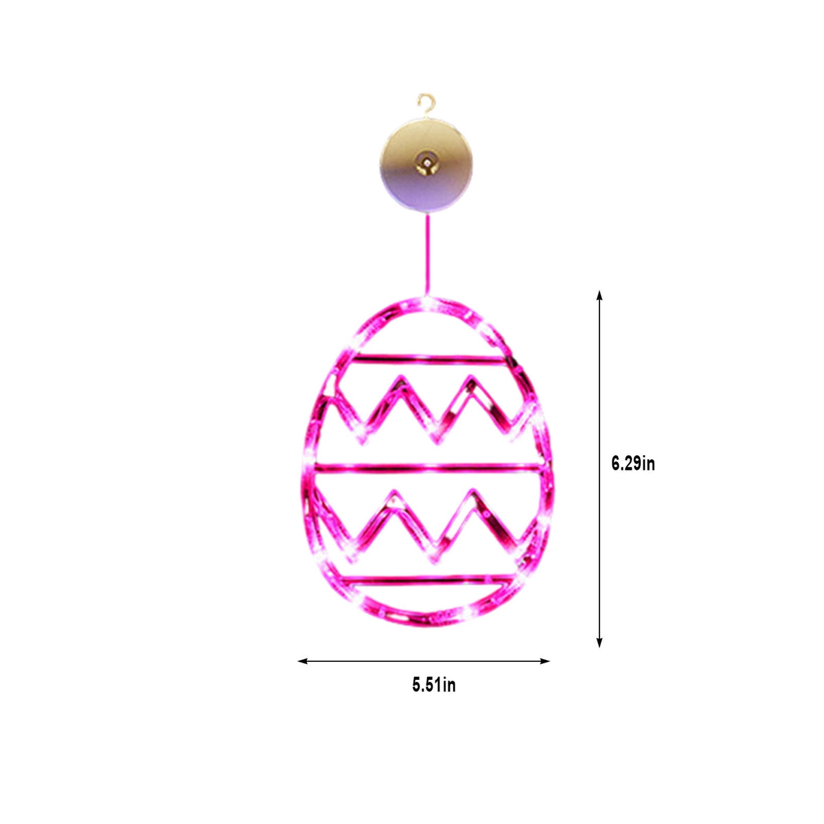 XGFHYJEH Easter Lighted Window Decorations, Easter Egg Lights, Easter Lights, Egg String Lights, Easter Decorations Indoors, Easter Hanging Decoration