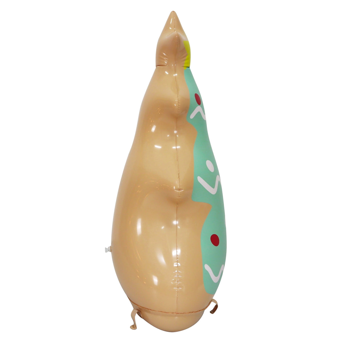 Multicolor Blow-Up Gingerbread Cookie Tree Christmas Yard Inflatable, 3.5', by Holiday Time