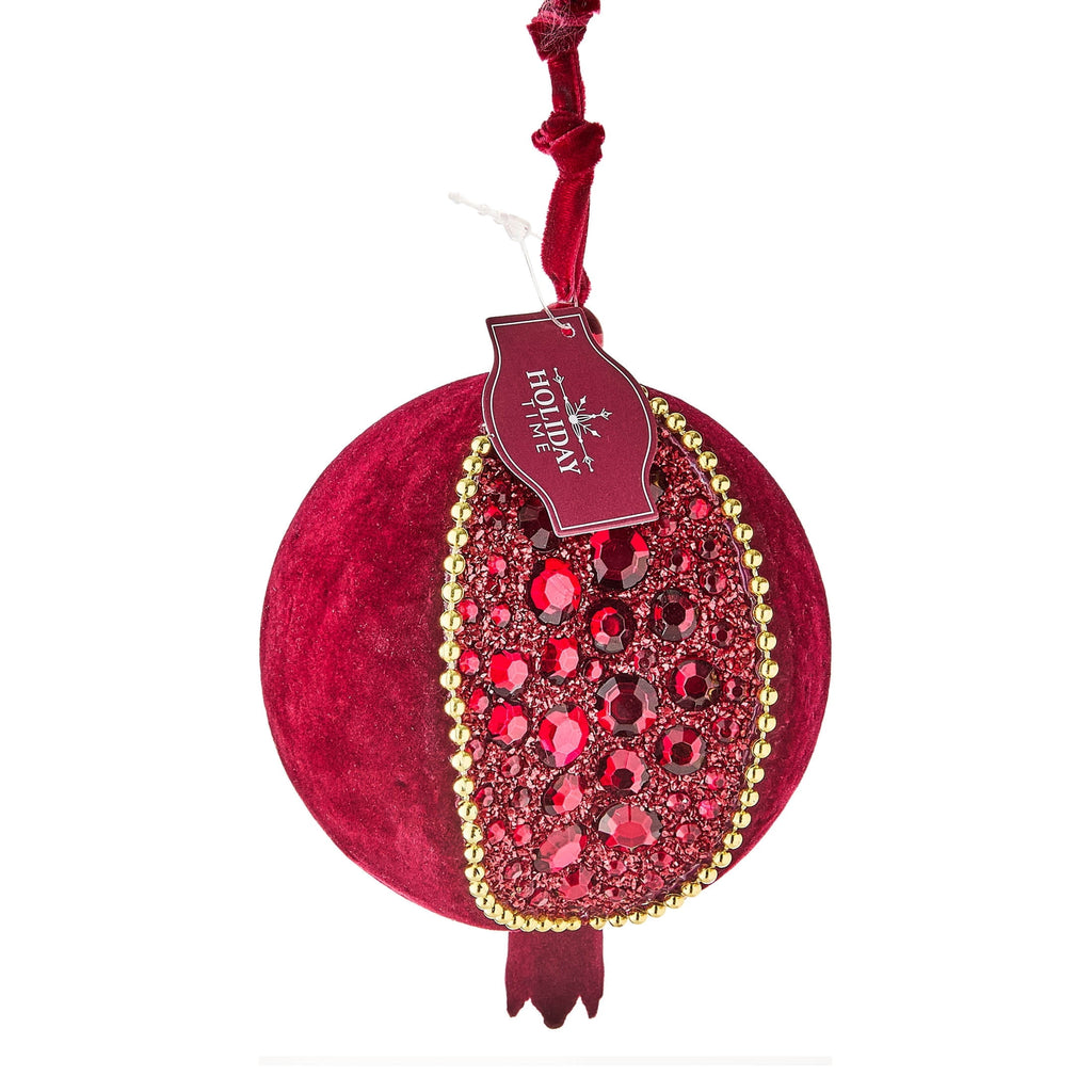 Red Pomegranate Christmas Ornament, 6.3", by Holiday Time