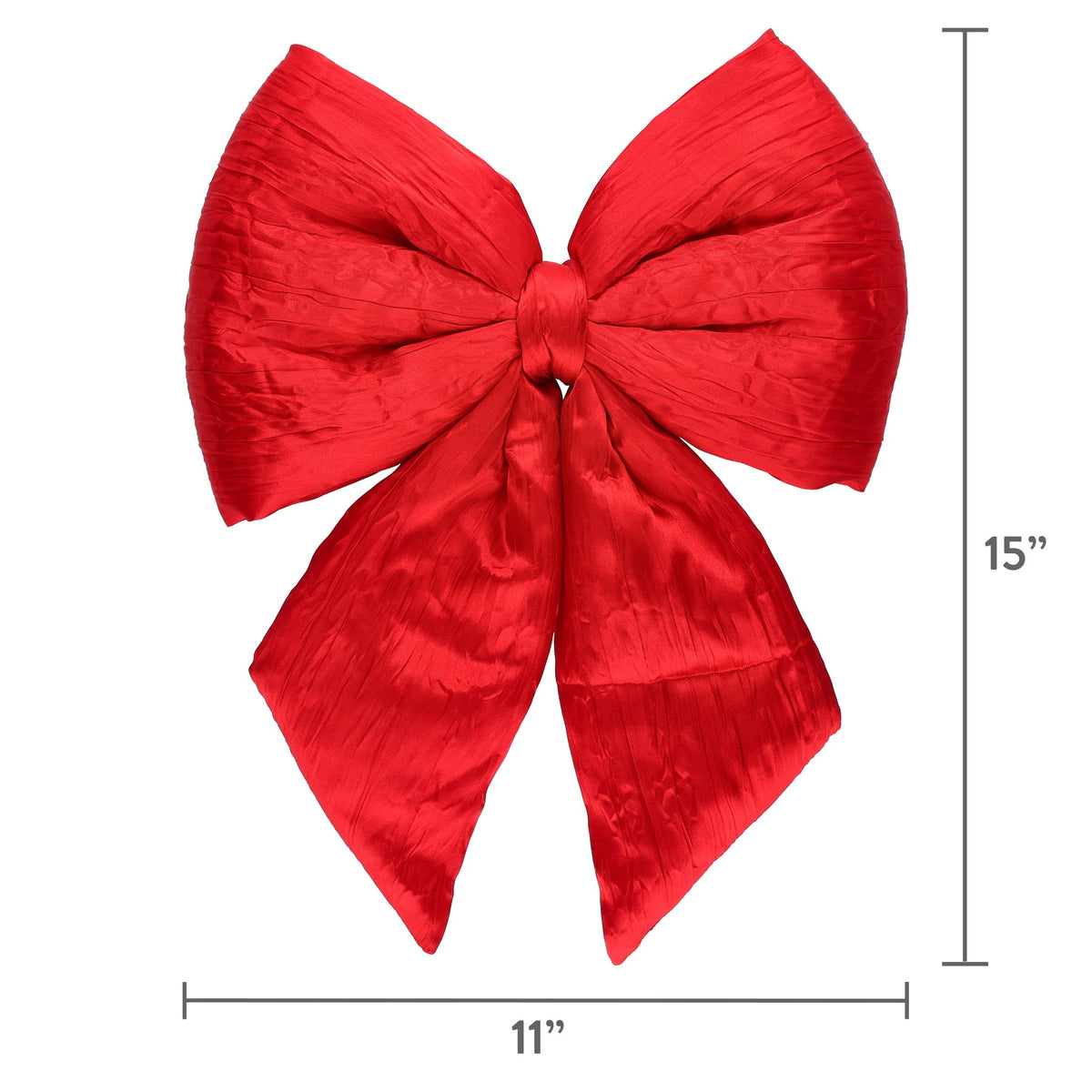 Red Decorative Christmas Bow, 15", by Holiday Time