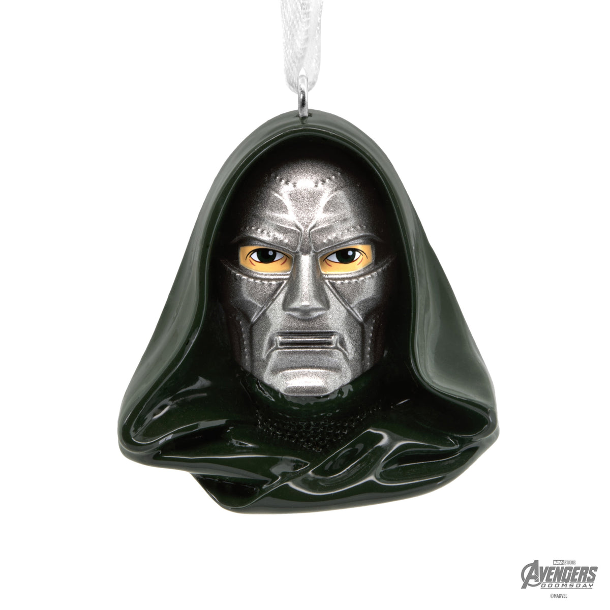 Hallmark Ornament Avengers: Doomsday Doctor Doom, Metal) 1 Count, 1 Count