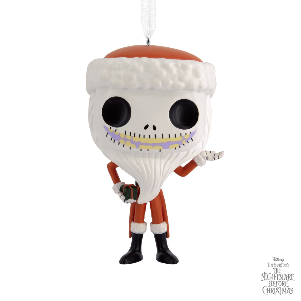 Hallmark Christmas Ornament (Disney Tim Burton's Santa Jack Funko), 1 Count