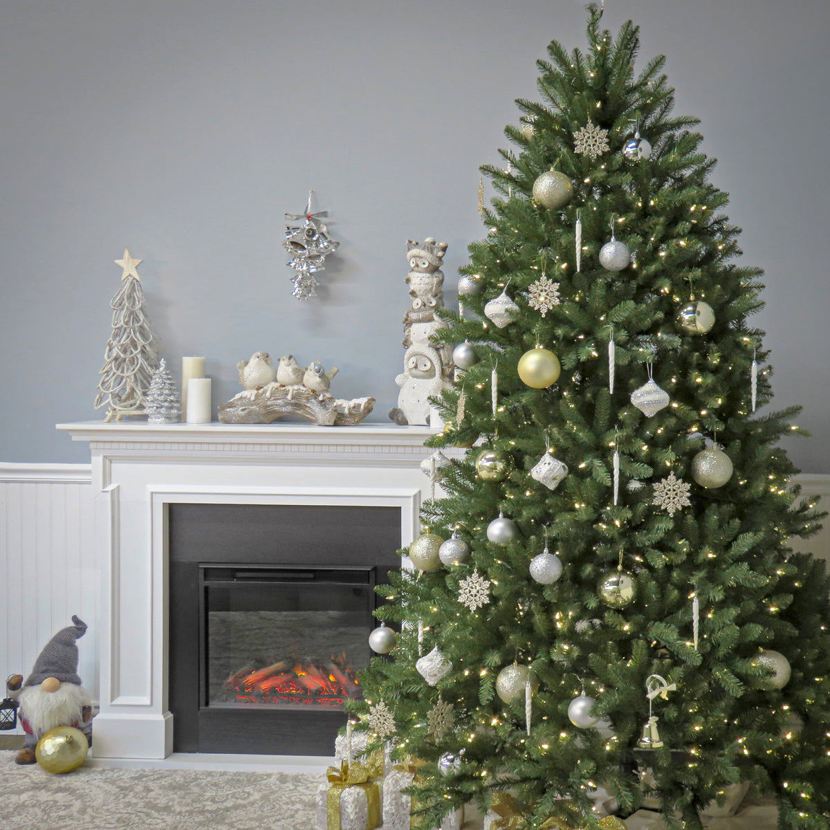 National Tree Company 14 ft. Dunhill Fir® Hinged Tree