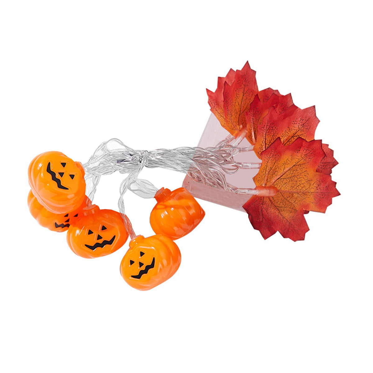 AZXY Halloween String Lights, Ghost Shaped White Halloween Lights, Indoor Outdoor Halloween Decor, Halloween Party Indoor Decor, Battery 5 FT Halloween Decorations, Stair Mantel Patio Halloween Decor