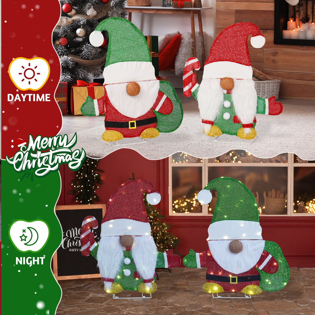 Ktaxon Penguin Christmas Lighted Outdoor Decoration for Holiday Lawn Garden Party