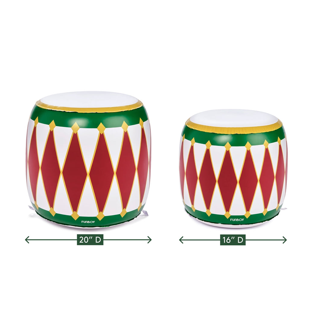 FUNBOY Inflatable Holiday Drums Indoor/Outdoor Decorations
