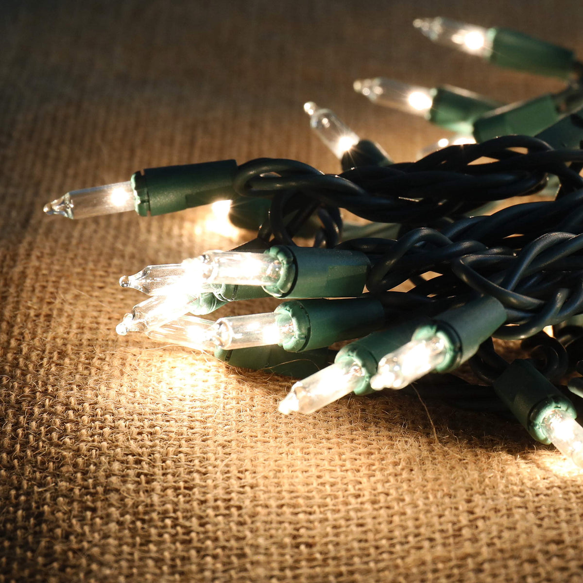 Joiedomi 300-Light Clear LED Christmas String Lights, 67.5ft, 2.5" Spacing